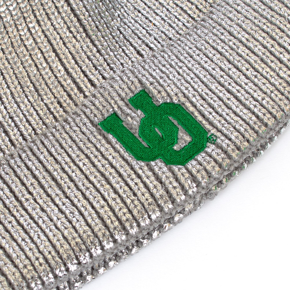 Interlocking UO, Zoozatz, Grey, Beanie, Acrylic, Accessories, Youth, Shine, Acrylic Yarn, Hat, 933269